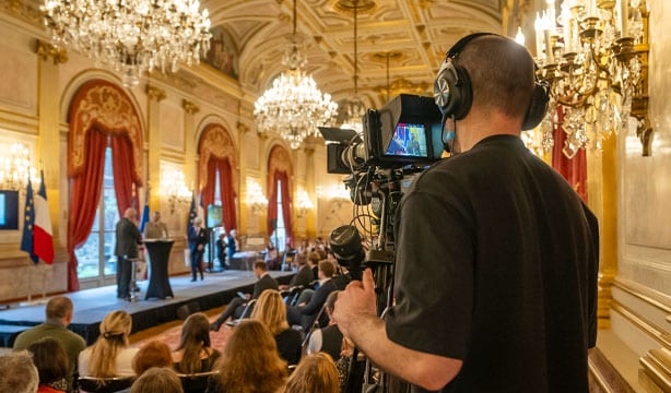 Coulisses des tournages de films d'entreprises de l’agence audiovisuelle Mazette Studio 