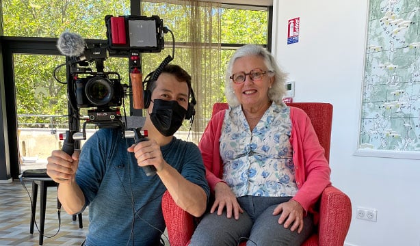 Coulisses des tournages de films d'entreprises de l’agence audiovisuelle Mazette Studio 